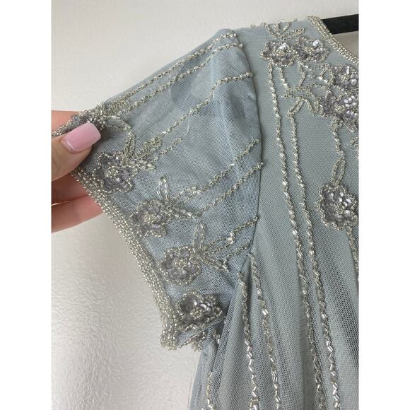 NWT ADRIANNA PAPELL DRESS GOWN 6 MOTHER OF THE BRIDE BRIDESMAID FORMAL EVENING - Picture 15 of 15